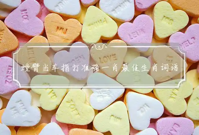 螳臂当车是什么生肖